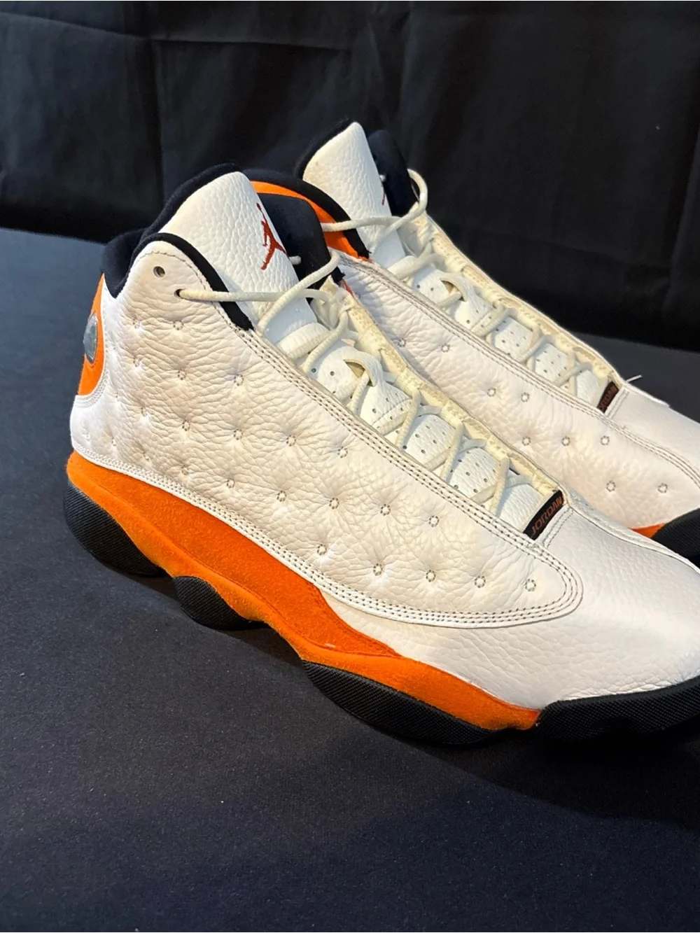 Air Jordan 13 Retro Starfish Mens Sneakers white/orange size 11.5 brand new